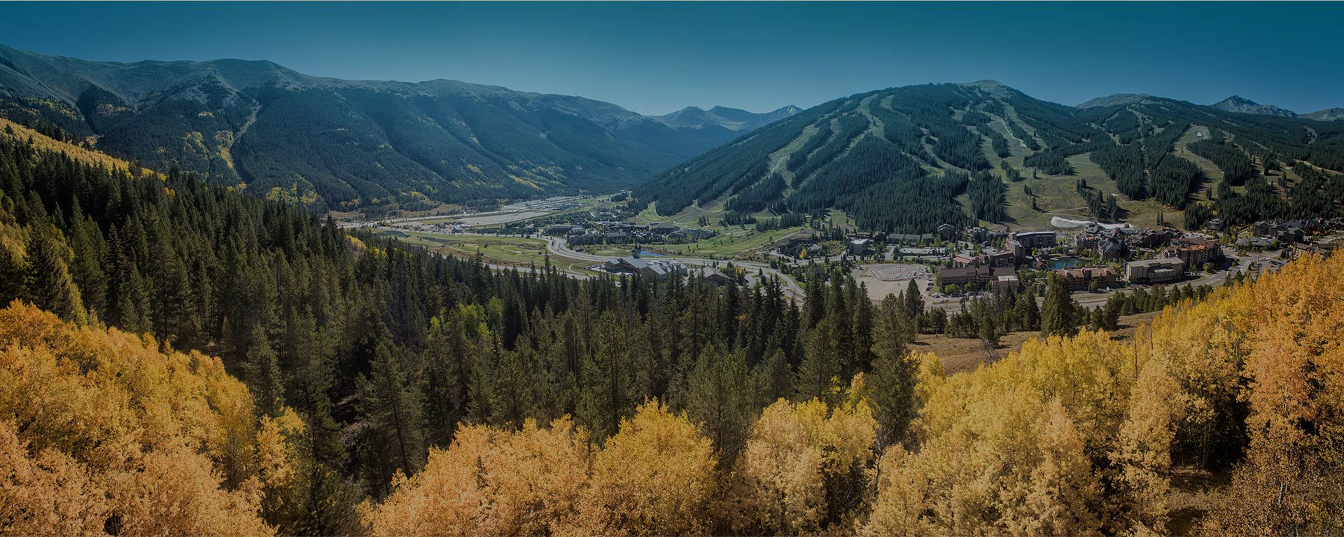 Copper Mountain village and mountain